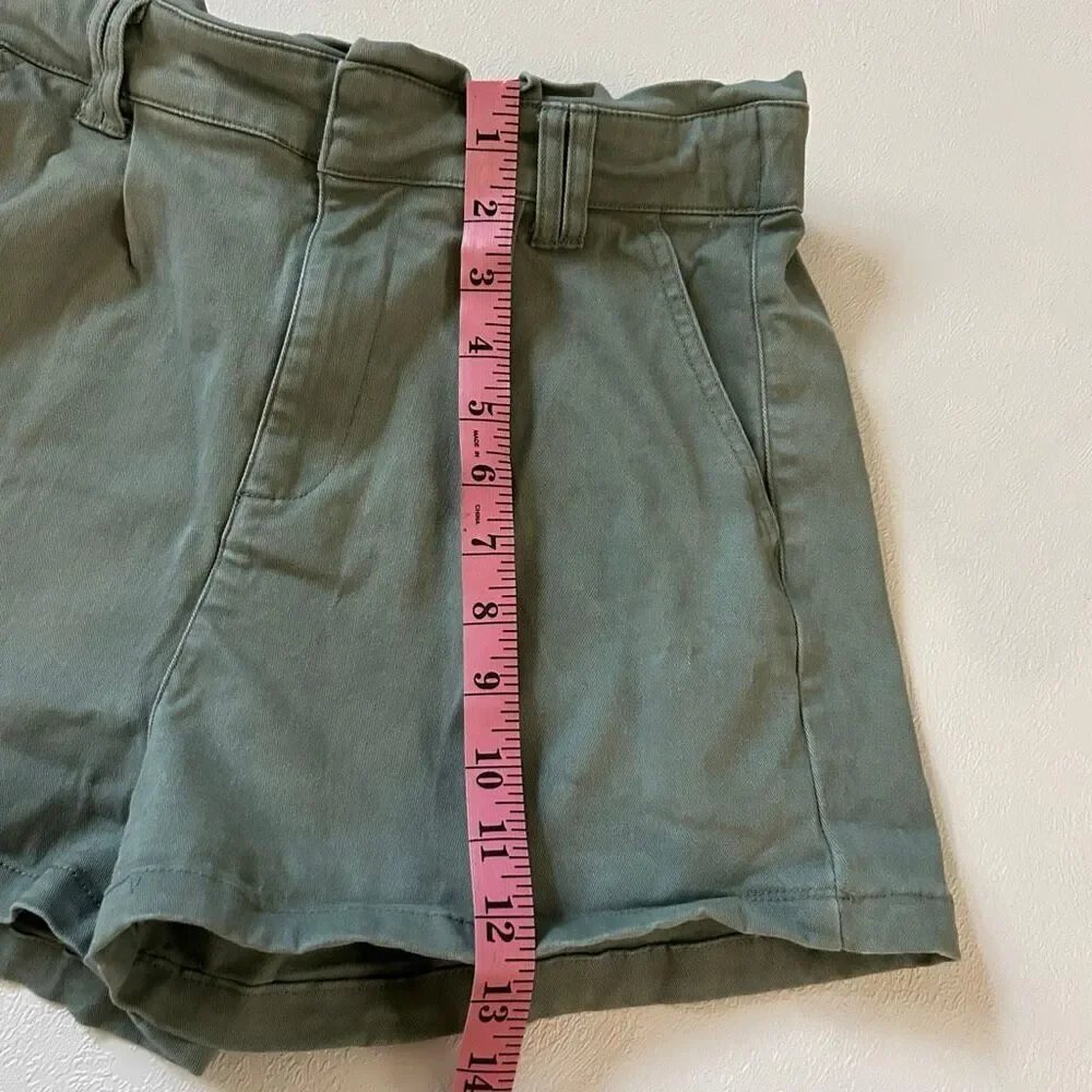 Blue Rain x Francesca’s Green High Waist Shorts Women’s Size Small